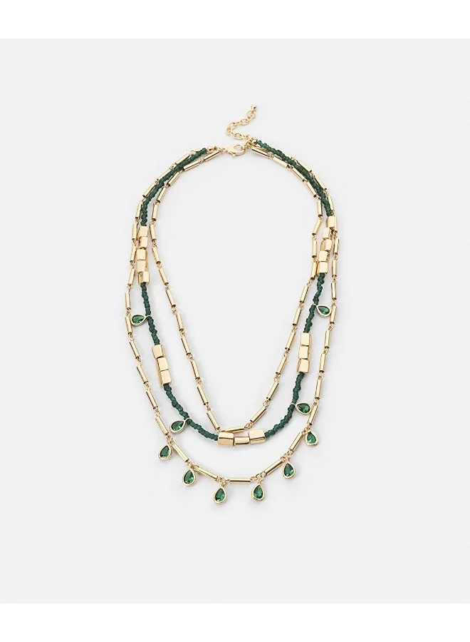 إبيكيول Layered Beaded Necklace