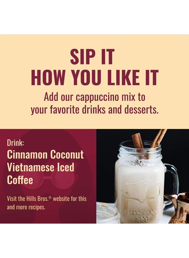 . Instant Cappuccino Mix, French Vanilla Cappuccino Mix, 16 oz