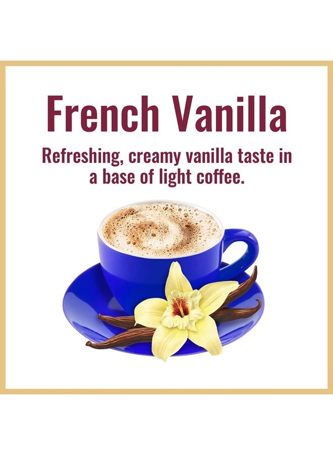 . Instant Cappuccino Mix, French Vanilla Cappuccino Mix, 16 oz