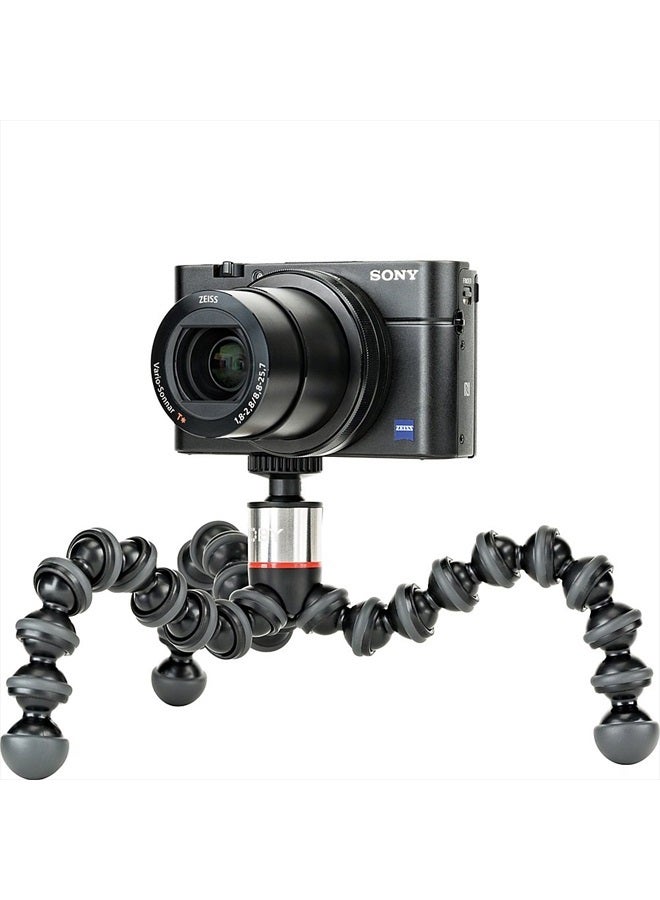 JOBY جوبى جوريلا بود 500: حامل ثلاثي مرن ومضغوط لكاميرات صغيرة، وكاميرات تصوير فوري، وكاميرات 360 وأجهزة أخرى تصل إلى 500 جرام - Image 2