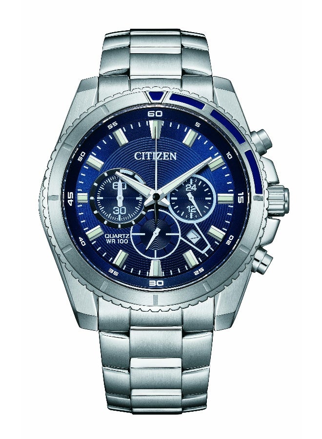 CITIZEN ساعة كريونوغراف كوارتز من سيتزن للرجال AN8201-57L - Image 1