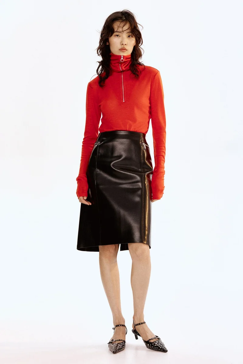 H&M Zip-top wool top