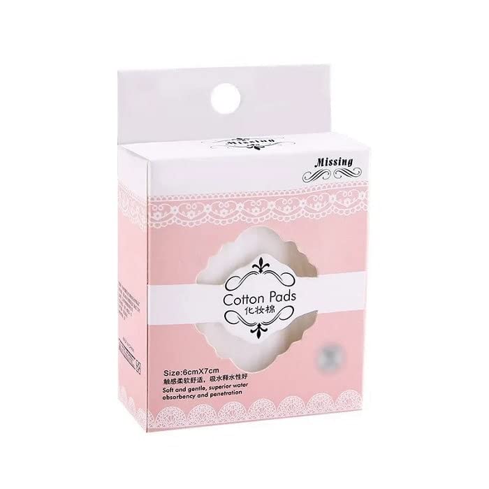 FUTURE TRAND Cotton Pads Skin Cleansing Facial Wipes For all Skin Types No Perfume No Harsh Chemicals  No Alcohol Tested on Sensitive Skin40Pcs - Image 1