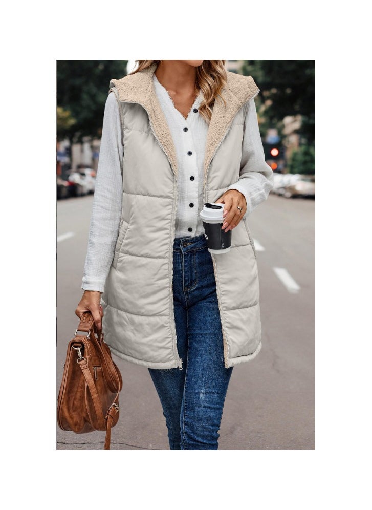 Squality Winter Hooded Double-Sided Jacket Women White - pzsku/Z731A7E4BE3A5B5D79661Z/45/_/1702984906/cbb0b919-16bb-4e2e-b38b-04b8c85fb03c