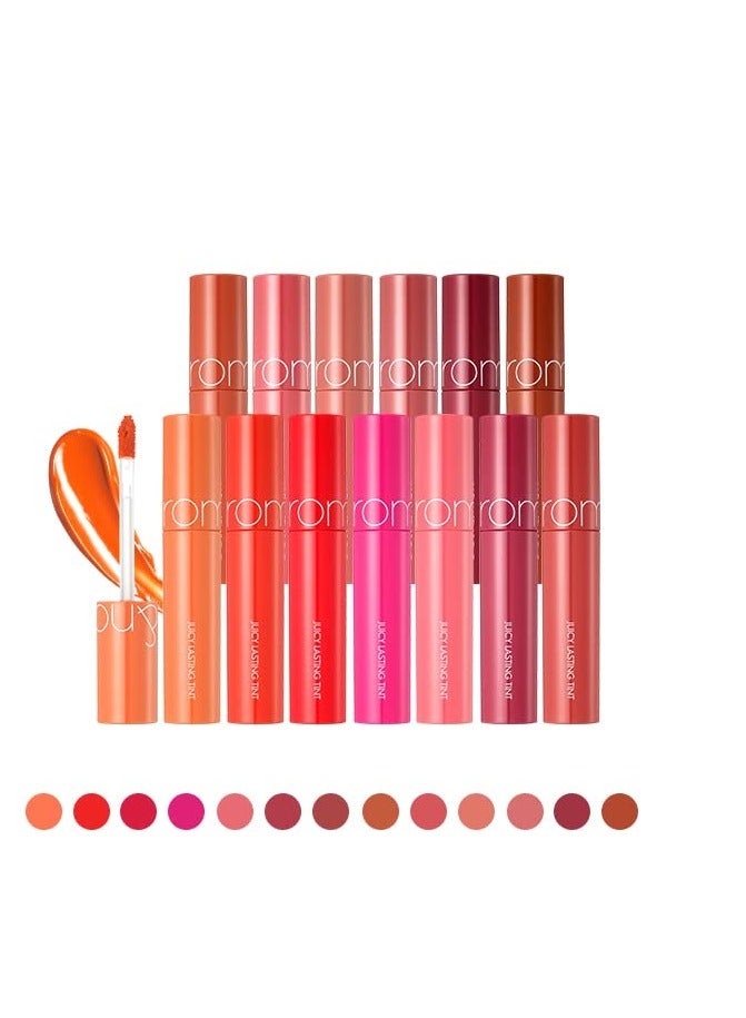 rom&nd Juicy Lasting Tint 18 Mulled Peach Pack Size 5.5g - Image 2