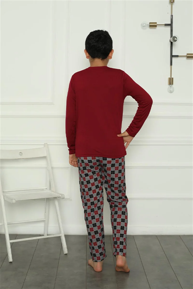 اكبينيز Father Son Family Pajama Set Sold Separately Prices are Different 50108