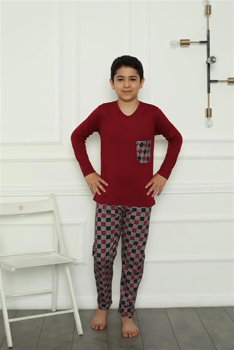 اكبينيز Father Son Family Pajama Set Sold Separately Prices are Different 50108