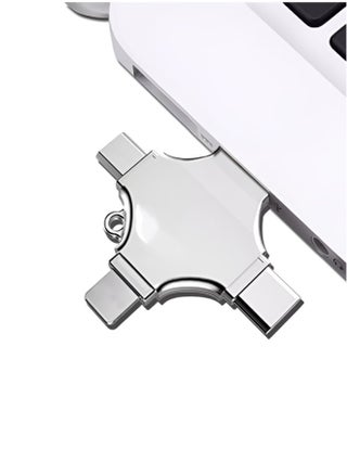 USB Flash Drive High Speed 4 In 1 Multi-function OTG USB Flash Drive Type-C Pen drive 3.0 Memory Disk For iPad Android iOS PC 128GB - pzsku/Z731AABA260814AE348F8Z/45/_/1723822201/eefe2263-a127-44ac-ae62-44d258060aec