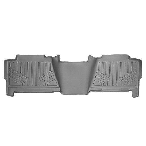 MAX LINER MAXLINER Floor Mats 2nd Row Liner Grey for 2001-2006 Chevrolet/GMC / Cadillac Pick-Up and SUV - 2007 Classic Truck Models - Image 1