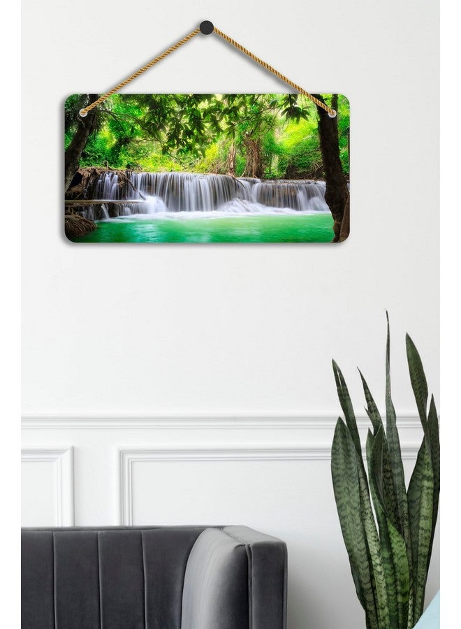 SAF لوحات شلالات SAF من MDF خشبية للتعليق على الجدران، ديكور منزلي، لوحات جدارية، تعليق للجدران لتزيين المنزل، المكتب، غرفة المعيشة، تزيين الجدران WHWHAREC-30 - Image 2