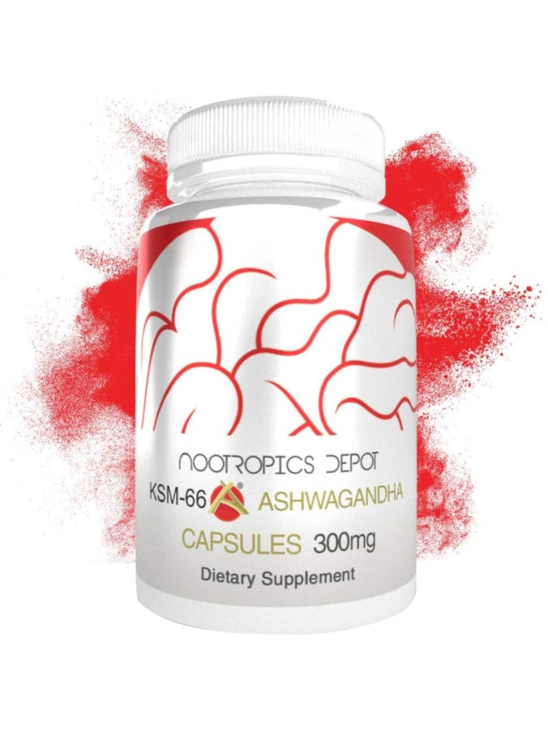 Nootropics Depot Ashwagandha Ksm 66 90Caps - Image 1