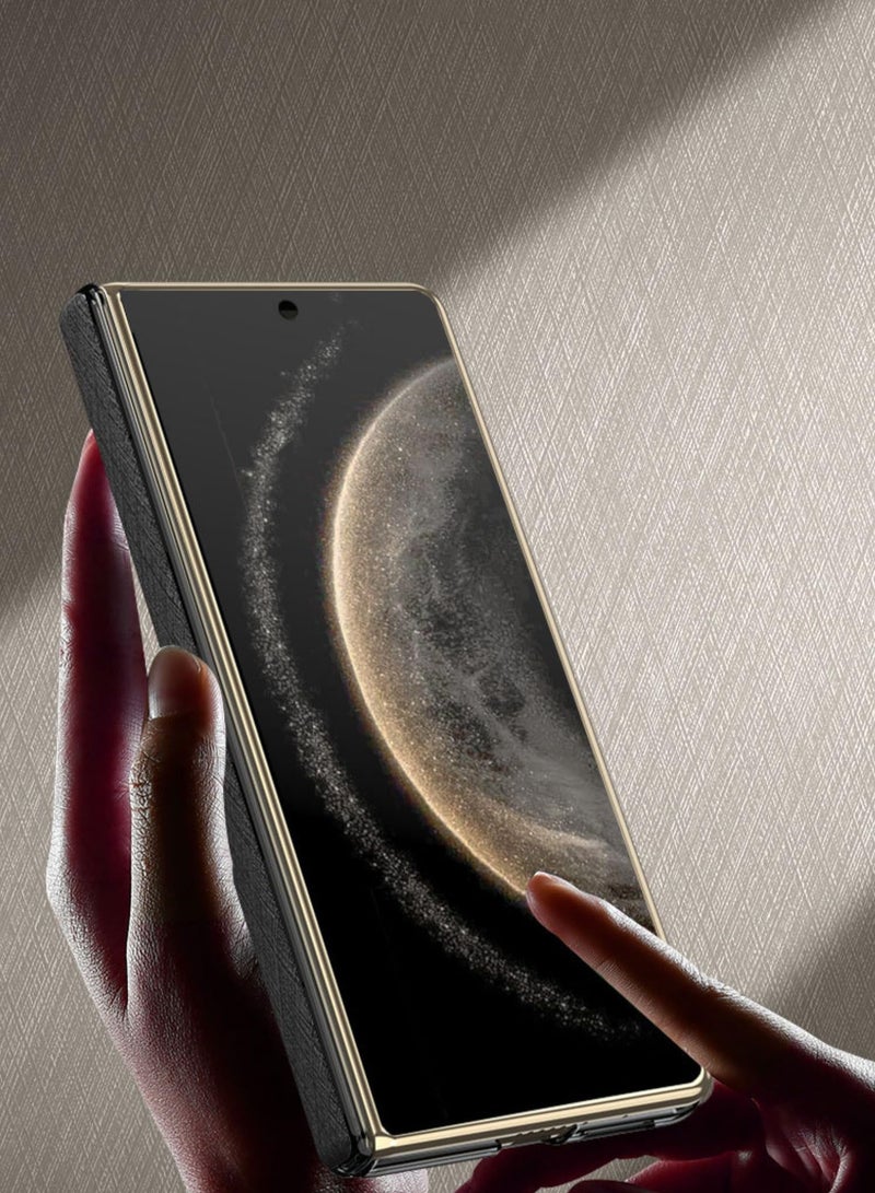 عام غطاء لهواوي ميت إكس 6: أنيق، خفيف الوزن، فائق الرقة، مقاوم للصدمات من الجلد، حماية للمفصل. - Image 5