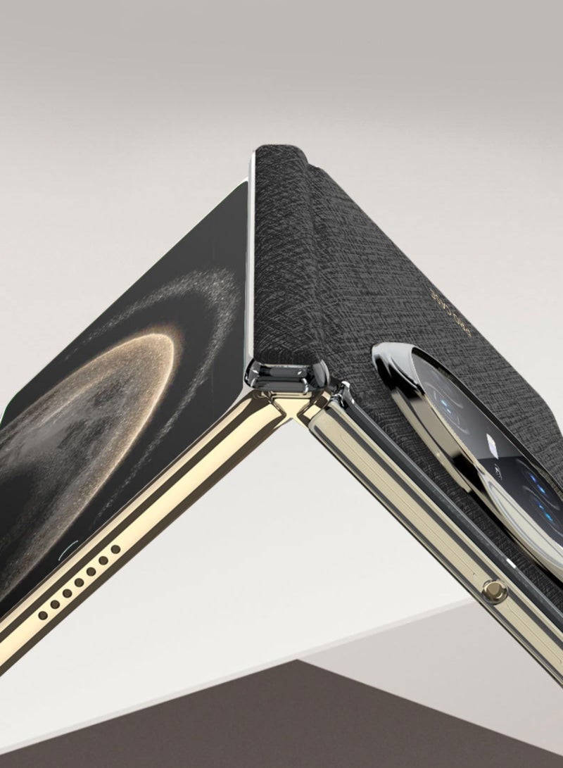 عام غطاء لهواوي ميت إكس 6: أنيق، خفيف الوزن، فائق الرقة، مقاوم للصدمات من الجلد، حماية للمفصل. - Image 2