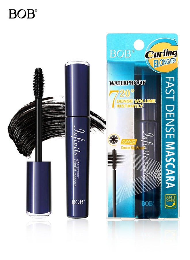 بي أو بي ماسكارا BOB® مقاومة للماء سريعة الجفاف – تدوم حتى 24 ساعة، لتكثيف الرموش وتحديدها وتجعيدها - Image 1