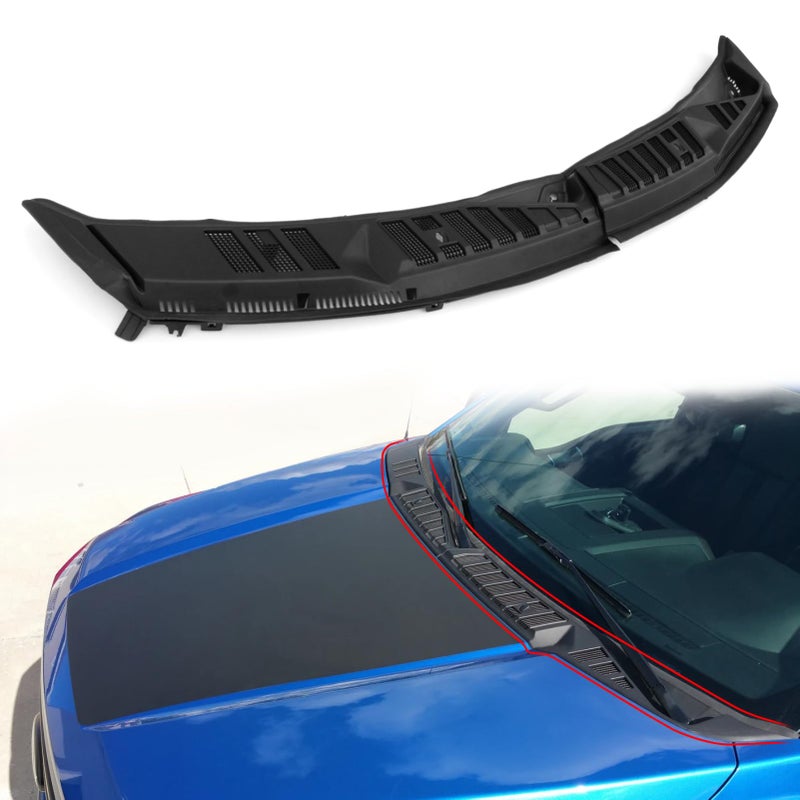 Jaronx Compatible with Ford F150 Wiper Cowl Replacement 20152020 Windshield Wiper Cowl Panel Cover Vent Grill Compatible with Ford F150 FL3Z15022A69A FL3Z25022A69B Left Right