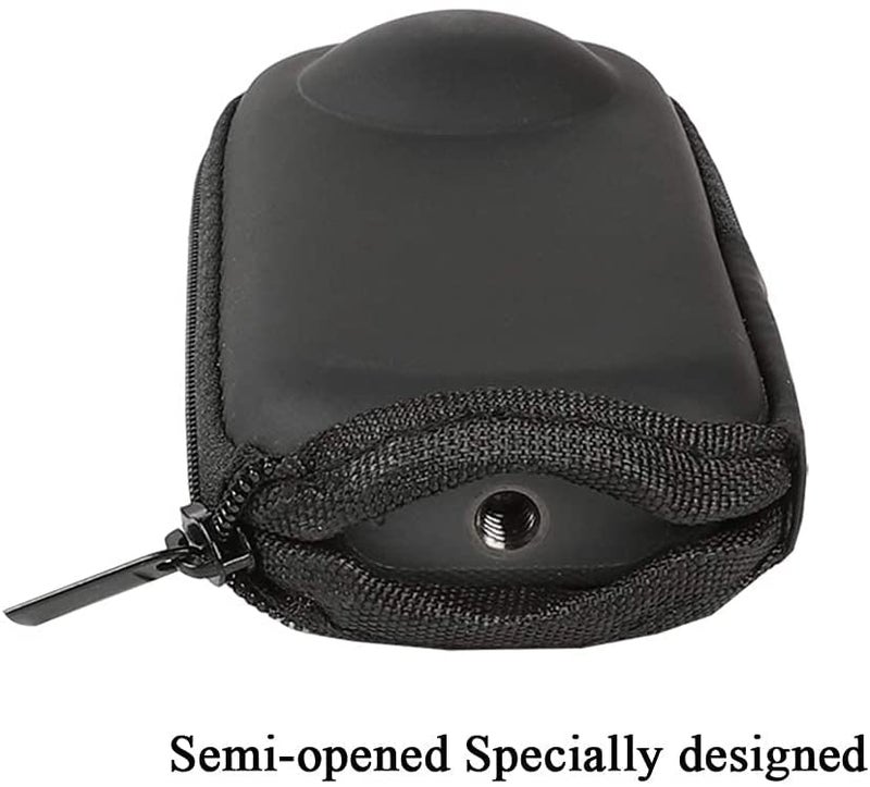 Careflection حافظة صلبة لكاميرا Insta360 ONE X2 / X3، غلاف PU صغير واقي للسفر والتخزين السريع لكاميرا Insta360 X3، حقيبة أمان ناعمة لكاميرا Insta360 One X3 360 - ضمان 5 سنوات - Image 4