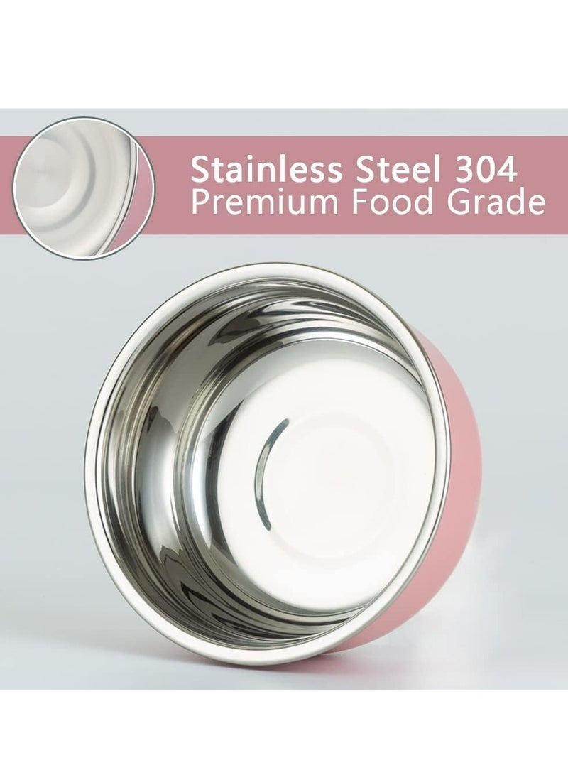 أوزيغالور 7.5 أوز معدات لصنع الصلادة للمرقدات، كؤوس الصلصة المعدنية مع الغطاء محكمة، كؤوس المرقدات غير السريعة. - Image 3