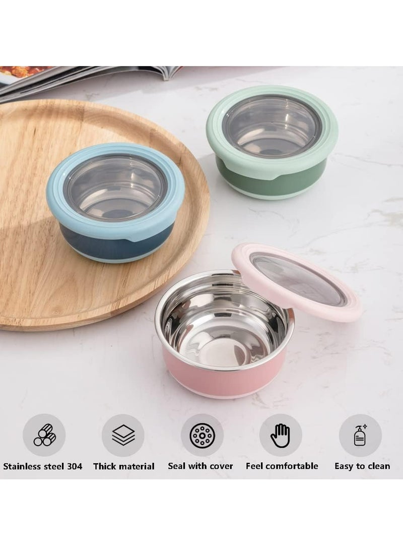 أوزيغالور 7.5 أوز معدات لصنع الصلادة للمرقدات، كؤوس الصلصة المعدنية مع الغطاء محكمة، كؤوس المرقدات غير السريعة. - Image 4