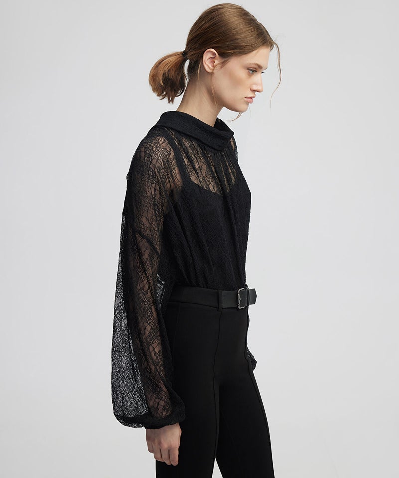 Ipekyol Layered Lace Blouse - Image 2
