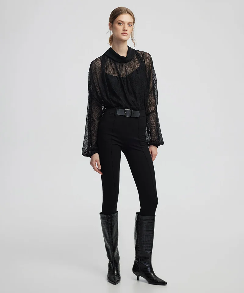 Ipekyol  Layered Lace Blouse for Women | Best Price UAE