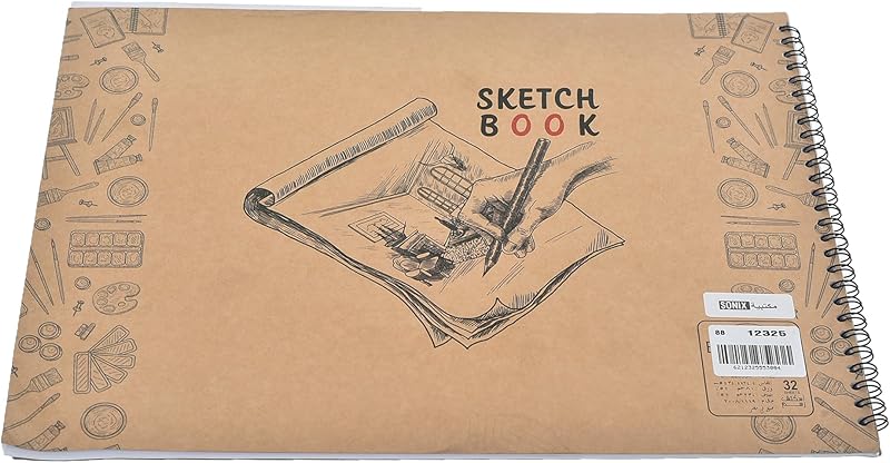 SONIX GEASY Sketch Wire White Kraft 32-Sheet 25x35, Single