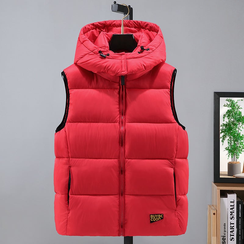 Selling Down Cotton Vest Short Outer Wear Loose Vest Vest - Image 1