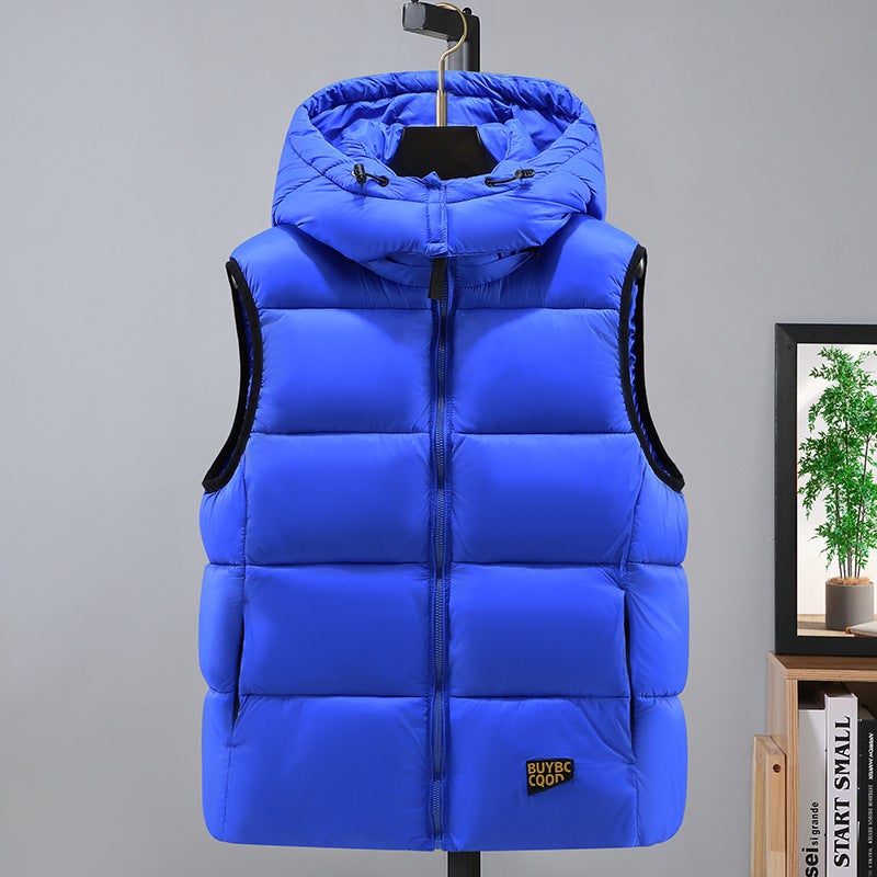 Selling Down Cotton Vest Short Outer Wear Loose Vest Vest - Image 4