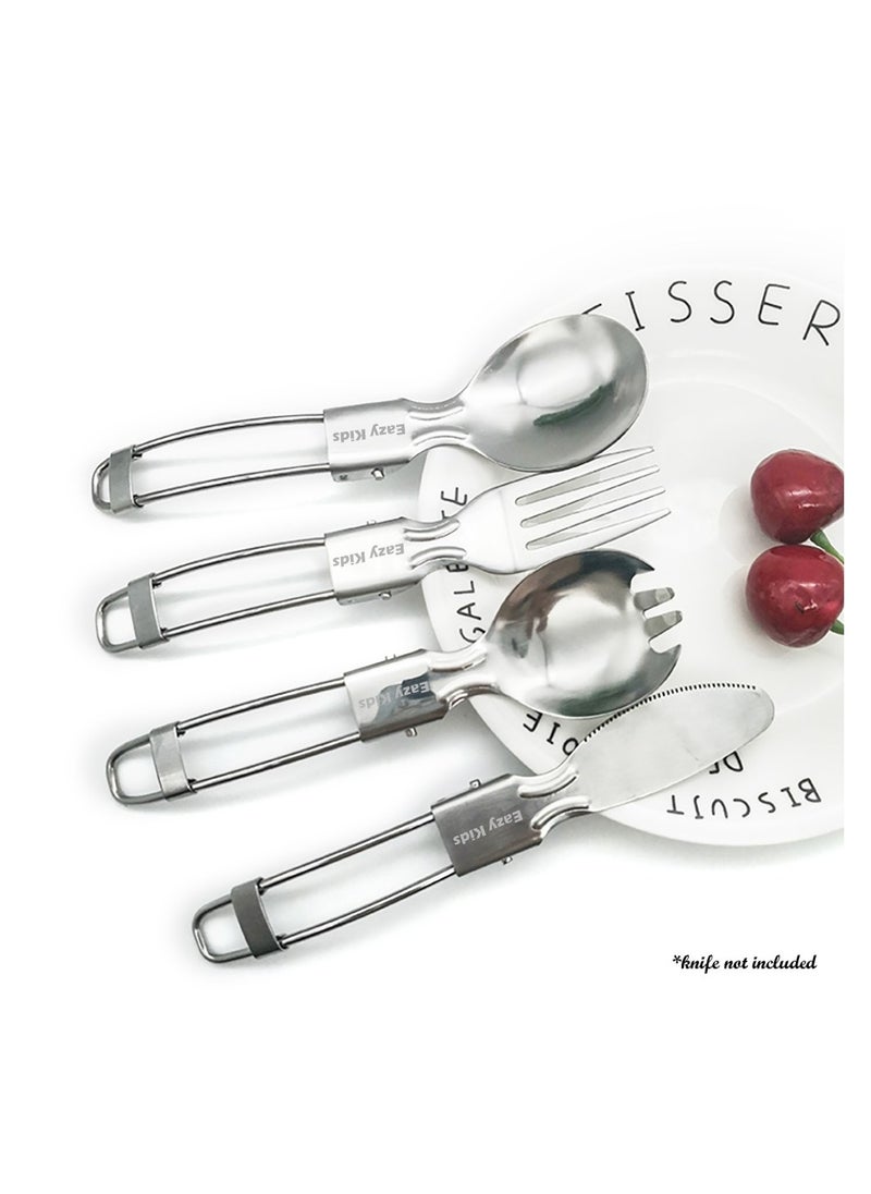 Eazy Kids Folding Spork, Spoon And Fork Combo  - Image 3