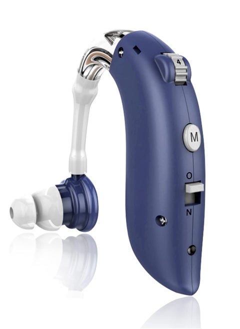 Hearing amplifiers for Seniors Rechargeable with Noise Reduction,Bet Digital Personal Sound Amplifier Devices for Seniors with Volume Control(Blue)