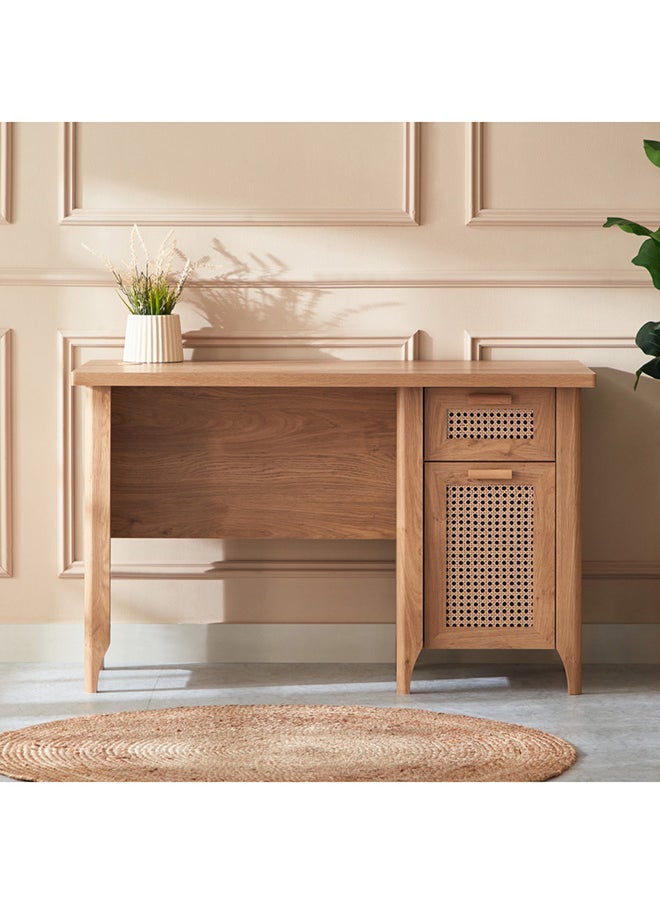 Home Box - Java 1-Drawer Study Desk With Door 60 x 75 x 120 cm - Image 1