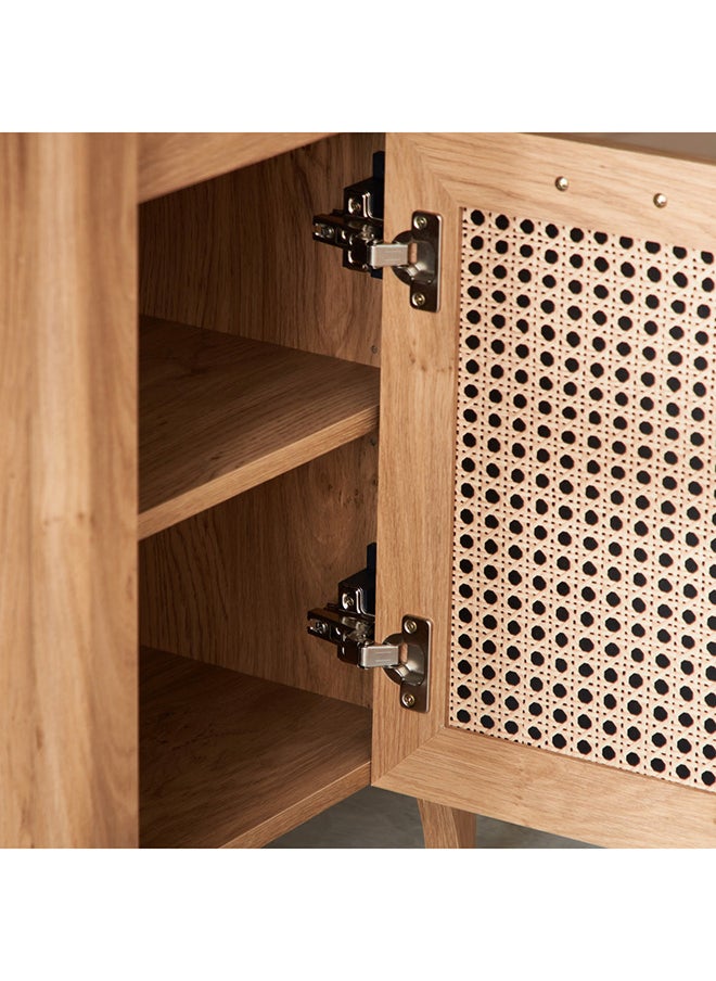 Home Box - Java 1-Drawer Study Desk With Door 60 x 75 x 120 cm - Image 1