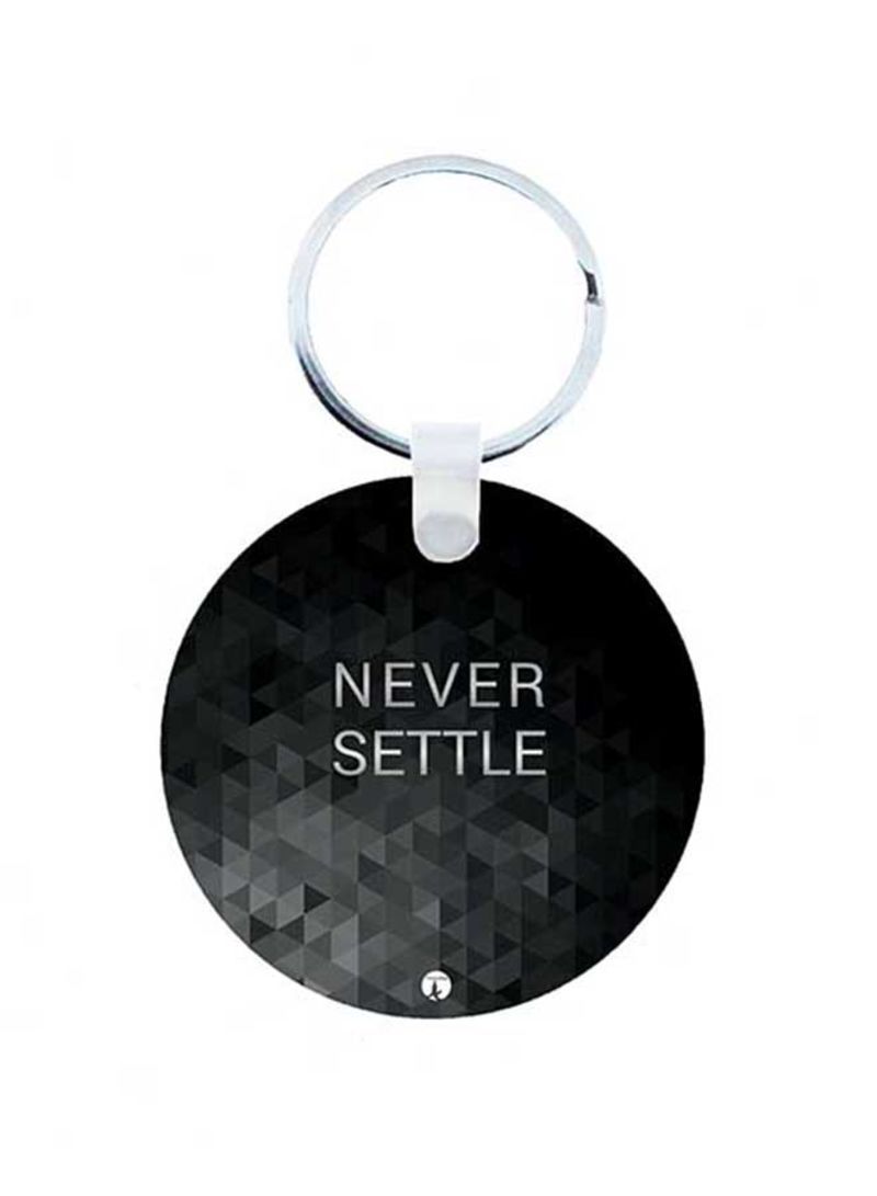 RKN English Phrases Wooden Keychain