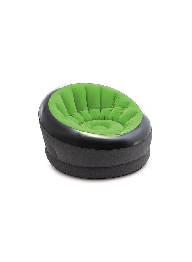 INTEX 1 Piece Empire Chair - An Inviting Splash Of Color And Comfort - Assorted - Color May Vary Blue/Black - Image 3