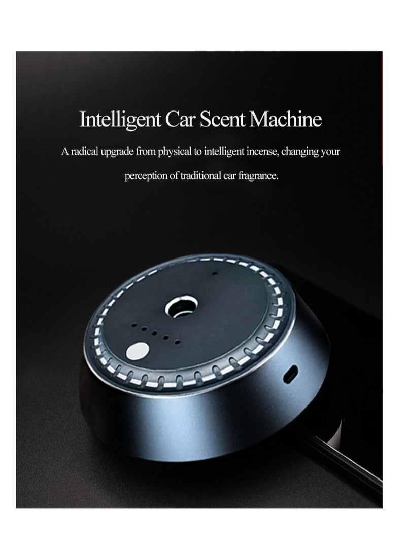 Men's Car Air Freshener - High-end Intelligent Spray Fragrance,Adjustable Electric Diffuser, USB Rechargeable, Long-Lasting Masculine Scent,  Car Mounted Aroma Diffuser with Cologne Essential Oil（Men） - Image 5