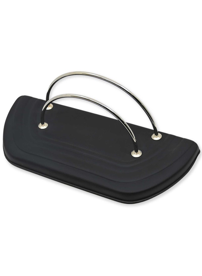 FIS 4 Pieces Desk Sets (Desk Blotter, Envelope Holder, Pen Holder, Letter Opener) Colour Hemisphere Black - UADS10011HE - Image 5