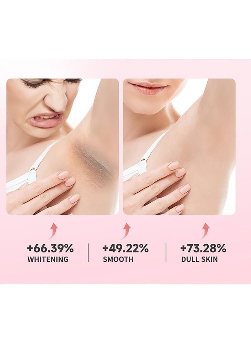 SAKURA Sakura Gluta Brightening Booster Cream, Sakura Underarm Whitening Cream, Sakura Pearl Capsule, Brightening Booster Sakura Pearl Capsules, Cosros Sakura Gluta Brightening Underarm Cream (1pcs)  - Image 2