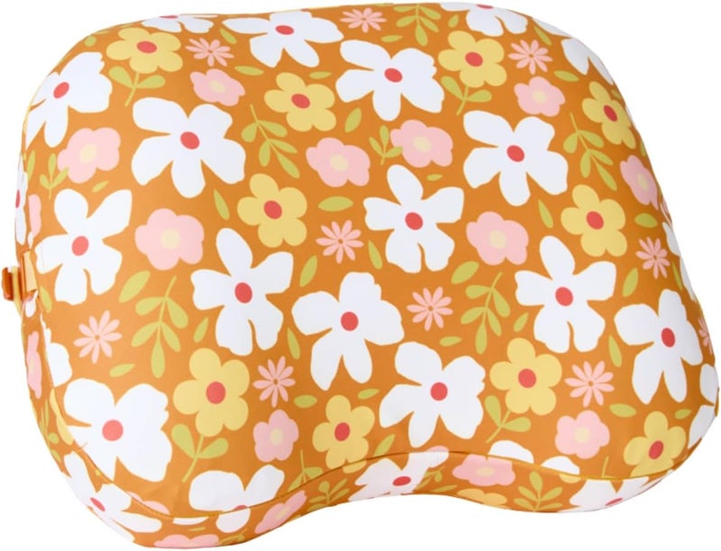 Ballast Beach Pillow – Comfy, Durable & Compact, Stays Put on Windy Beaches with Patented Sand Pouch, Inflatable Pillow for Beaches, Pools, Camping, Festivals and Travel (Oahu Floral) - Image 1
