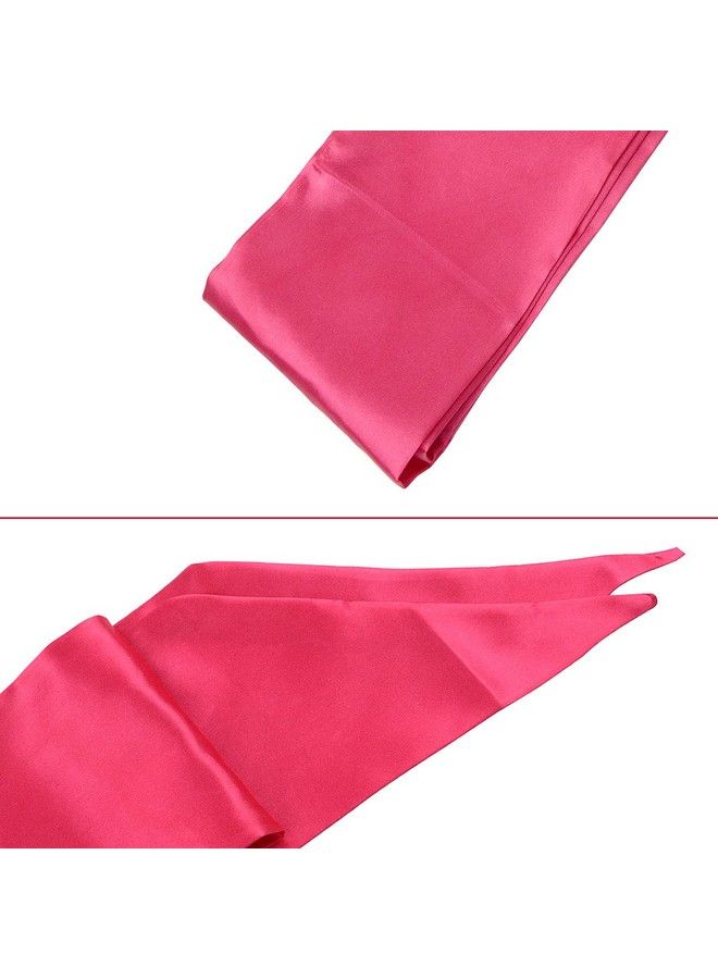 YTBYT Wig Grip Band Soft Satin Scarf Fashion Headbands For Lace Frontal Wigs Fixing Makeup Sports Yoga Facial (1 Piece Pink ) - Image 4