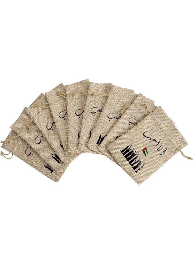 PRINTSHOP4ME UAE National Day Gift Bags - Set Of 12 Jute Bags - Celebrate Flag Day Accessories - Image 4