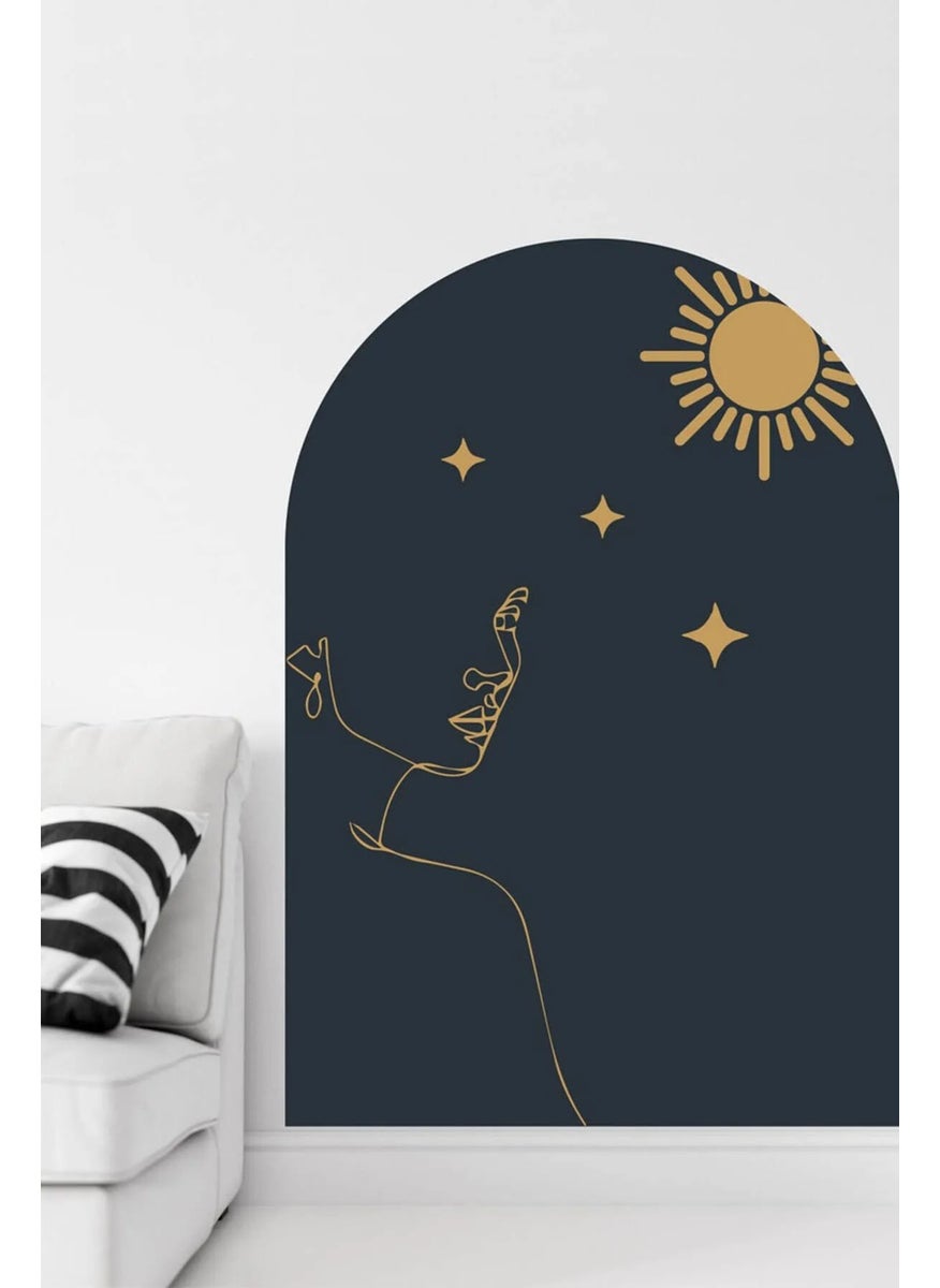 Kt Group Bohemian Arch Artistic Woman and Sun Wall Sticker - pzsku/Z731BBC793D20CCF5B78DZ/45/_/1729938494/005eab0e-f14c-4458-8cf2-d05312652691