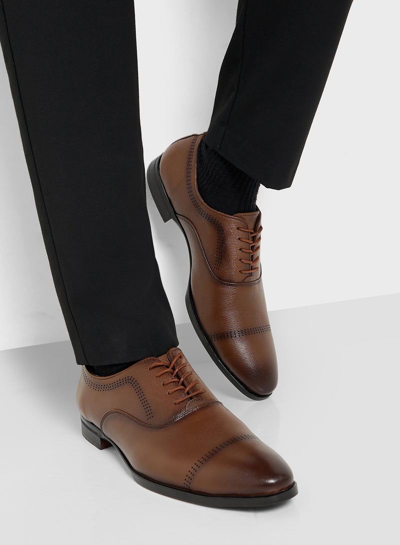 Robert Wood Genuine Leather Formal Lace Ups  - Image 5