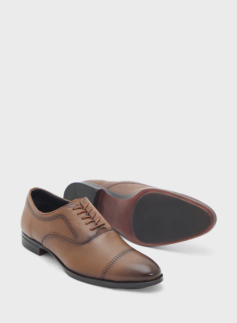 Robert Wood Genuine Leather Formal Lace Ups  - Image 3