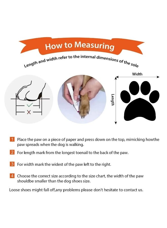Dog Boots for Small Dogs Breathable Dog Walking Shoes Dog Snow Boots for Small Dogs, Puppy Shoes for Hot Pavement 4PCS - Image 4