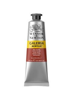 وينسور آند نيوتن ألوان أكريليك Winsor & Newton Galeria - أنبوب 60 مل - أحمر مغرة (564) - ألوان أكريليك عالية الصبغة مقاومة للضوء للفنانين على القماش والخشب والأقمشة والورق - تتوفر المزيد من الألوان  - Image 5