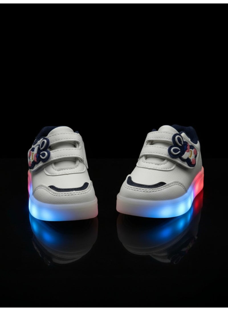 stylish LED Light Up Kids Shoes - Light-Up Shoes for Girls and Boys, Light-Up Shoes for Girls and Boys, Light-Up Shoes for Kids, Sizes 20-25, Light-Up Design, Anti-Slip, Comfortable, Easy to Wear, Kids Shoes, Kids Walking Shoes, Kids Shoes with Light - Image 4