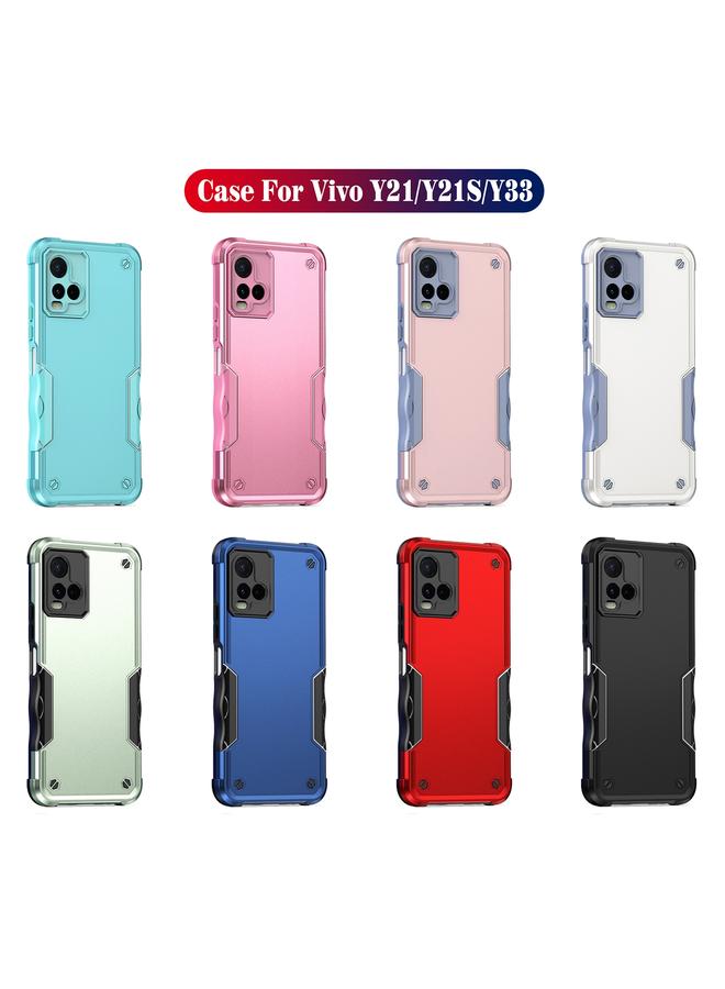 إيروريكس جراب لهاتف vivo Y21 / Y21s / Y33 جراب هاتف مدرع مضاد للانزلاق ومقاوم للصدمات - Image 2