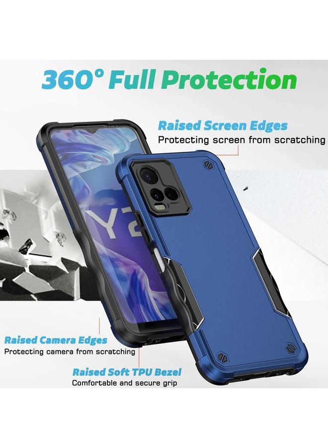 إيروريكس جراب لهاتف vivo Y21 / Y21s / Y33 جراب هاتف مدرع مضاد للانزلاق ومقاوم للصدمات - Image 4