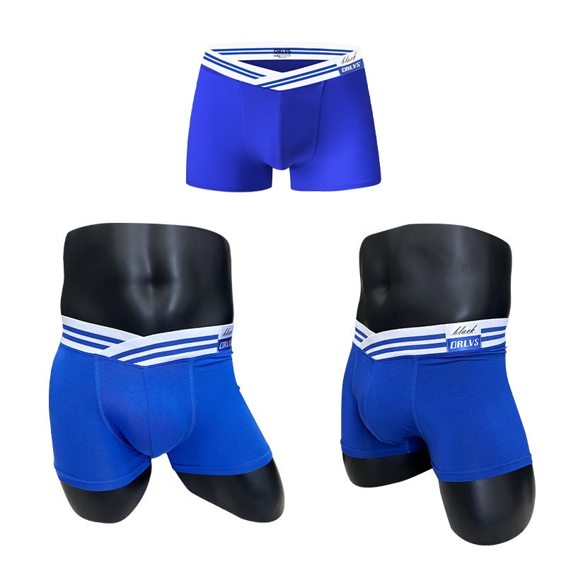 ORLVS Men's Modal Cotton Boxer Briefs – Low Rise, Breathable, Comfort Fit - Image 1