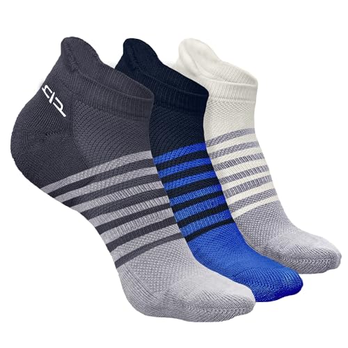 HEELIUM Bamboo Ankle Socks for Men | Odour-Free and Breathable | Padded Base and Anti-bacterial | 3X Softer Than Regular Socks - Image 1