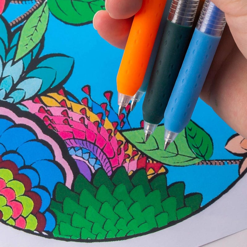 أيهاو أقلام الجيل AIHAO، مجموعة 48 قلم ملون، نقطة دقيقة 0.5 مم، ألوان متنوعة للرسم والتدوين والملاحظات والرسم، للاستخدام في المدرسة والمكتب والمنزل - Image 5